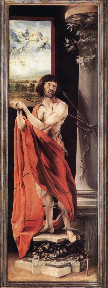 St Sebastian Renaissance Matthias Grunewald Oil Paintings